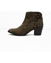 Zadig & Voltaire Molly Ao Stars Boots - Black