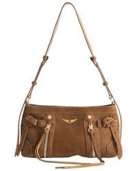 Zadig & Voltaire - Madison Mini Suede Bag - Lyst