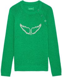 Zadig & Voltaire - Pull regliss wings - Lyst