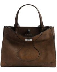 Zadig & Voltaire - Jack Mini Waxy Suede Bag - Lyst