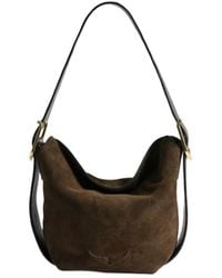 Zadig & Voltaire - Baby Jane Suede Bag - Lyst