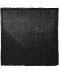 Zadig & Voltaire - Patterned Jacquard Rectangular Signature Scarf - Lyst
