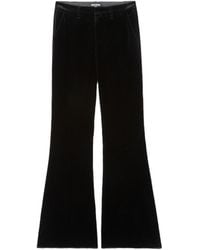 Zadig & Voltaire - Prevy Velours Trousers - Lyst