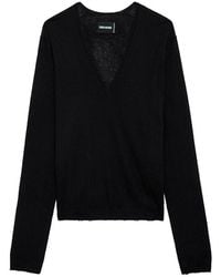 Zadig & Voltaire - Rivy Jumper 100% Cashmere - Lyst