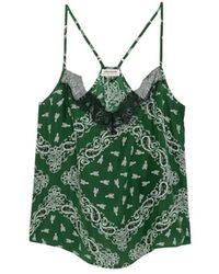 Zadig & Voltaire - Cespa Camisole 100% Silk - Lyst