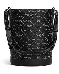 Zadig & Voltaire - Bolso Z Bucket Monogram - Lyst