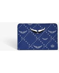 Zadig & Voltaire - Tarjetero Zv Pass Monogram - Lyst