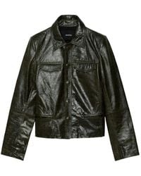 Zadig & Voltaire - Liam Leather Jacket - Lyst