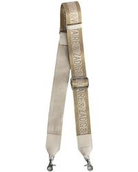 Zadig & Voltaire - Zadig Glitter Shoulder Strap - Lyst