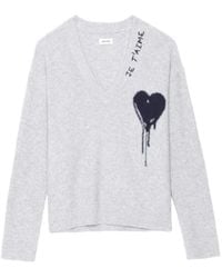 Zadig & Voltaire - Mikyz Jumper 100% Cashmere - Lyst