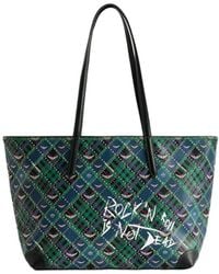 Zadig & Voltaire - Z Shopper Punk Check Bag - Lyst