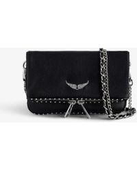 Zadig & Voltaire - Bolso mini nano con apliques - Lyst
