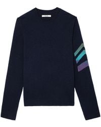 Zadig & Voltaire - 'kennedy' Cashmere Sweater, - Lyst