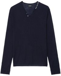 Zadig & Voltaire - Jumper Monastir 100% Cashmere - Lyst
