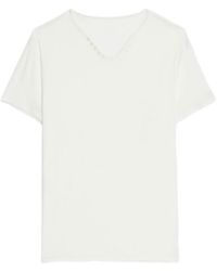 Zadig & Voltaire - Monastir Henley T-Shirt - Lyst
