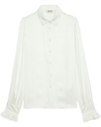 Zadig & Voltaire - Thely Satin Shirt - Lyst