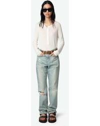 Zadig & Voltaire - Blair T-Shirt - Lyst