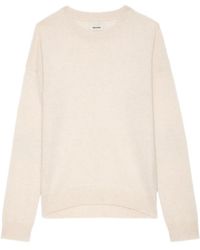 Zadig & Voltaire - Pull cici patch 100% cachemire - Lyst