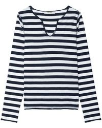 Zadig & Voltaire - Henley T-Shirt - Lyst