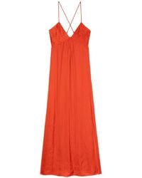 Zadig & Voltaire - Rayonne Satin Dress - Lyst