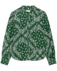 Zadig & Voltaire - Twina Shirt 100% Silk - Lyst