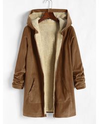 Corduroy Coats for Women - Up to 79 