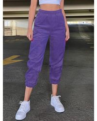 élégants et chinos Leggings Leggings Synthétique AZ FACTORY en coloris Violet Femme Vêtements Pantalons décontractés 