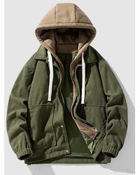Zaful colour block sales jacket