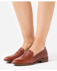 the frances loafer mule in spotted calf hair