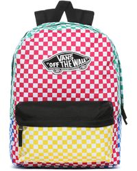 vans floral school bag