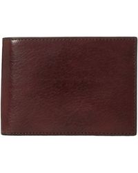 Bosca - Old Leather Collection - Credit Wallet W/ Id Passcase - Lyst
