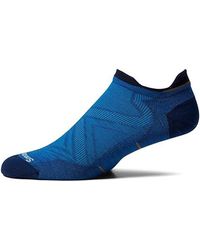 Smartwool - Run Zero Cushion Low Ankle (Laguna) Low Cut Socks Shoes - Lyst