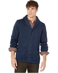 levi's men's reverve geometric fleece cardigan