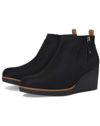 Dr. Scholls - Bianca Zip Short Boots Boots, Faux Leather - Lyst