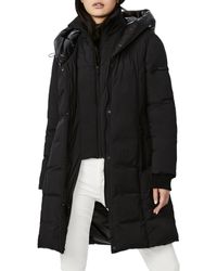 bernardo hooded puffer coat