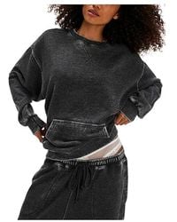 Free People - Slow It Down Pullover Clothing Lg 12) Cotton/Polyester - Lyst