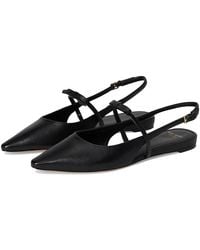Kate Spade - Carolina Slingback Flat Shoes, Leather - Lyst