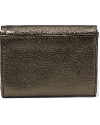 Hobo Lumen Medium Bifold Compact Wallet - Pewter