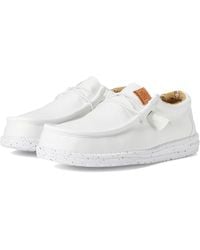 Hey Dude - Wally Washed Canvas Slip-on Casual Shoes - Lyst