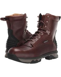 Lucchese Leather Lace-up Range Boot in Brown for Men - Lyst