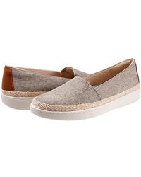 Trotters - Accent Slip On Shoes 6 W (D) Textile - Lyst