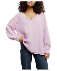 Free People - Coast 2 Coast Thermal Clothing Xl 14) Cotton/Elastane/Polyester - Lyst