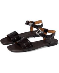Madewell - Alicante Ankle Strap Sandal - Croc - Lyst