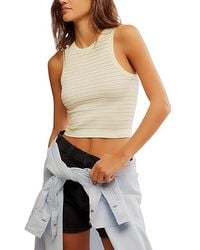 Free People - Youre Up Cami Clothing(1108) Md-Lg 8-12) Elastane/Nylon/Polyester - Lyst