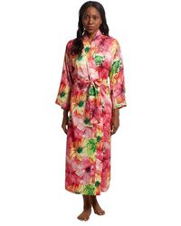 Natori - Radiance Satin Robe Pajama Sets M 10-12) Polyester/Satin/Spandex - Lyst