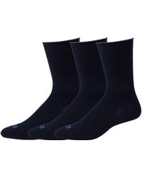 Hue Jean Socks 3-pack - Blue