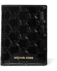 MICHAEL Michael Kors - Bedford Travel Medium Passport Wallet - Lyst