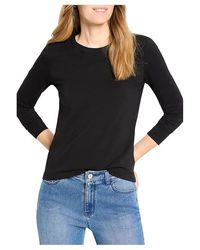 NIC+ZOE - Perfect Knit Long Sleeve Top Clothing Md (Us 8-10) Cotton/Spandex - Lyst