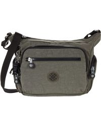 Kipling Synthetic Gabbie Shoulder Bag in Grey Slate (Natural) - Lyst