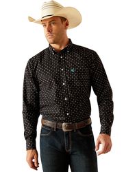 Ariat - Wrinkle Free Seth Classic Fit Shirt - Lyst